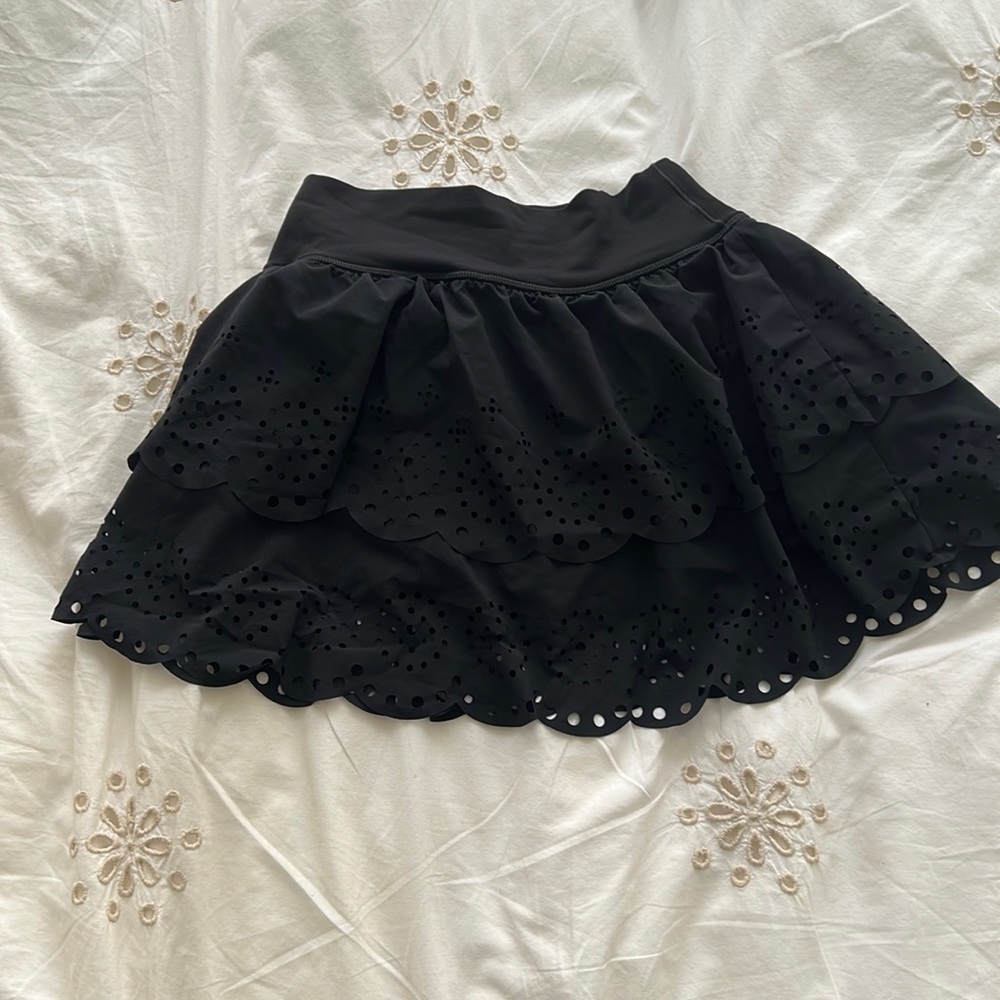aerie offline maggie ruffle tennis skirt / skort